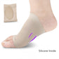 Silicone Insole for Flat Foot Massage and Bandage Support - Elastic Pad Happy Feet elastic bandage flat foot massage