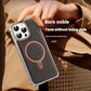 Elastic Buckle Metal Phone Case with Carbon Fiber Pattern for Apple Devices - Swagger elastic buckle metal carbon fiber