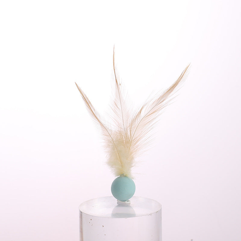 Elastic Chicken Fur Ball Toy Football Basketball Baseball Pink Orange - elastic chicken fur ball-baseball ball-pink