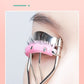 Electric and Pink Curling Eyelash Curler with Comb for Natural - curling eyelash curler natural comb girls