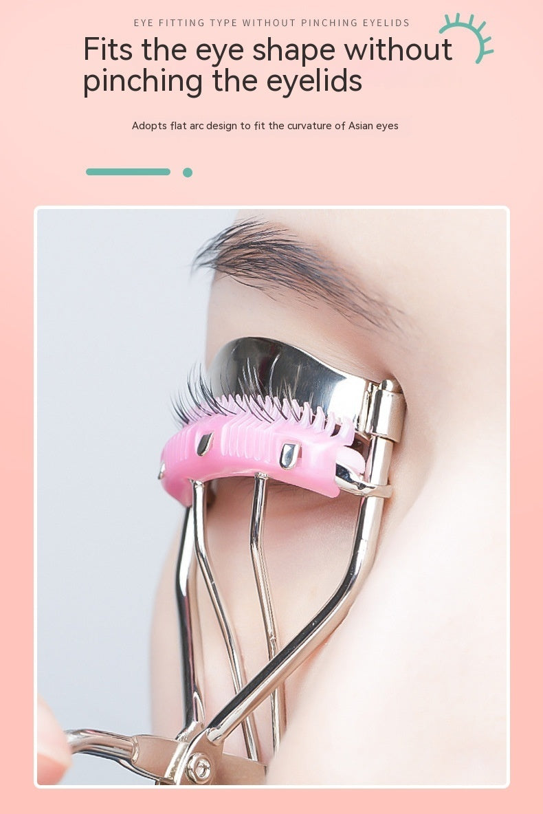 Electric and Pink Curling Eyelash Curler with Comb for Natural - curling eyelash curler natural comb girls