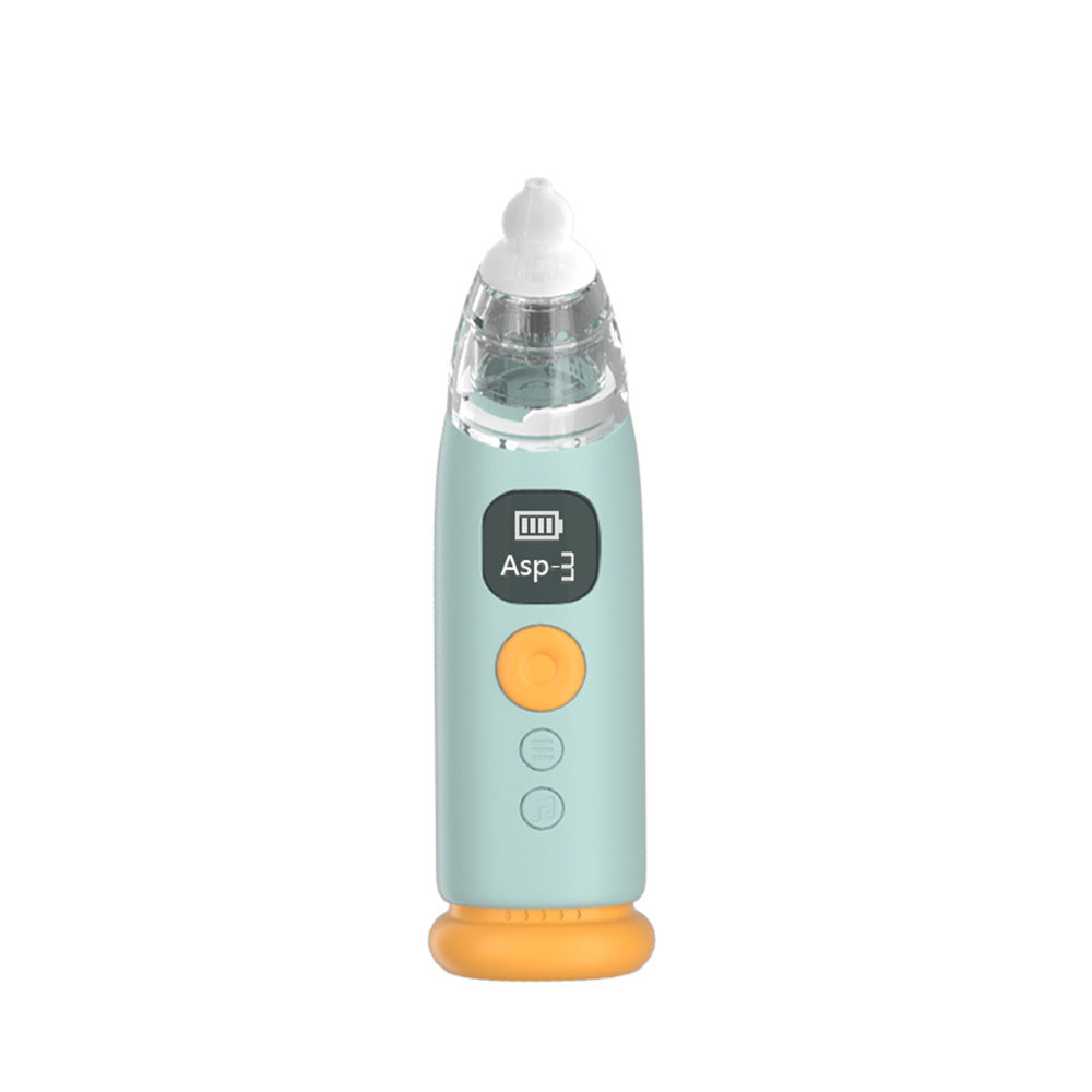 Electric Baby Nasal Aspirator with Adjustable Suction for Infants Nose Sucker - Teleplus electric baby nasal aspirator