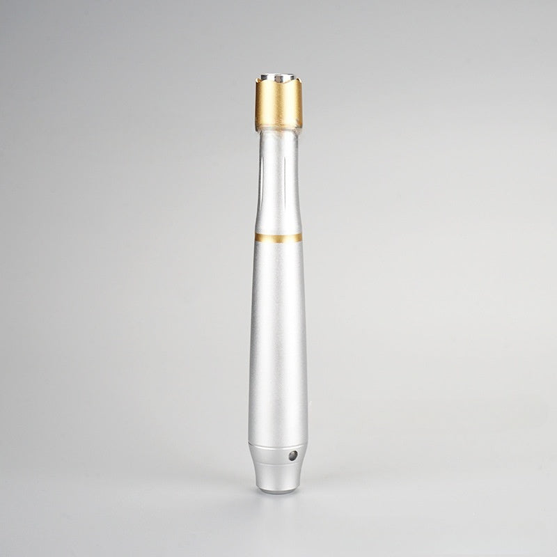 Purple and Silver Electric Beauty Instrument for Face Microneedle Pen Household Water Light - Transform Your Skin