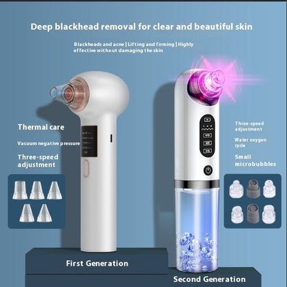 Electric Blackhead Removing Facial Pores Cleaner with Ultrasonic Vibration - electric blackhead removing facial pores