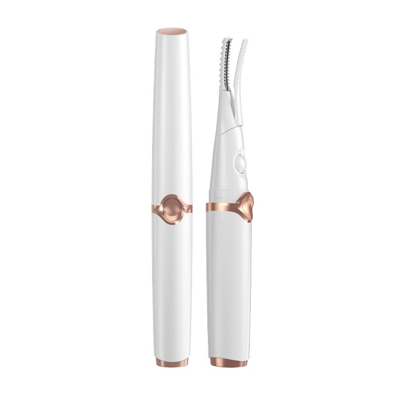 Electric Eyelash Curler with Temperature Control Clip and Portable Design - electric eyelash curler temperature control