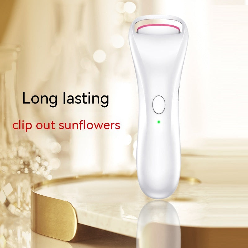 Electric Eyelash Curler with Temperature Control for Long-lasting Curling - electric eyelash curler temperature control