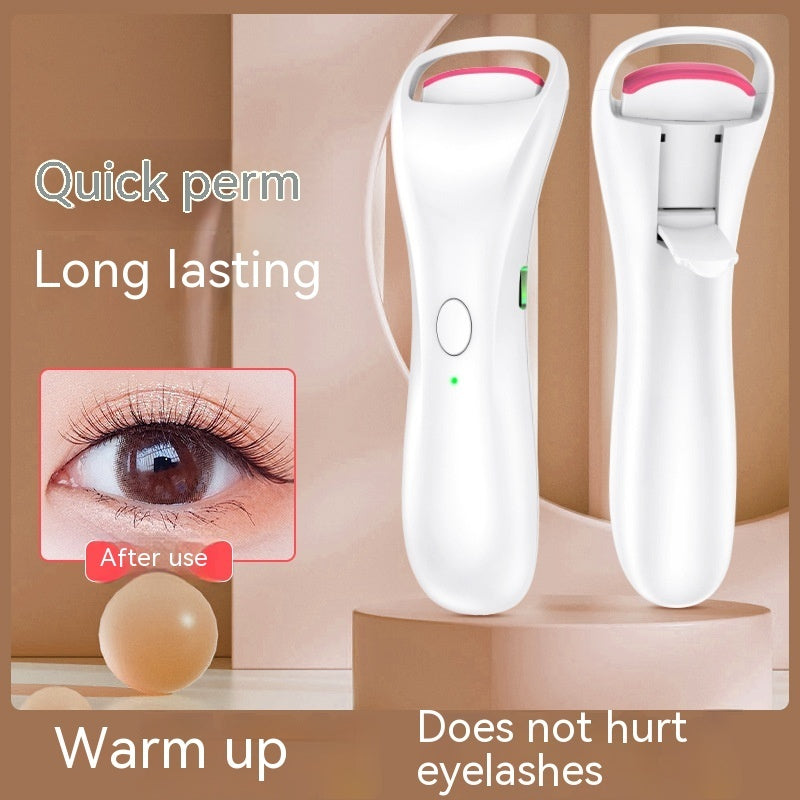 Electric Eyelash Curler with Temperature Control for Long-lasting Curling - electric eyelash curler temperature control