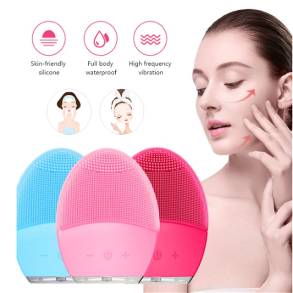 Electric Face Wash with Negative Ion Cleansing Brightening and Skin Firming - Zap Away Grime Fun! electric face wash