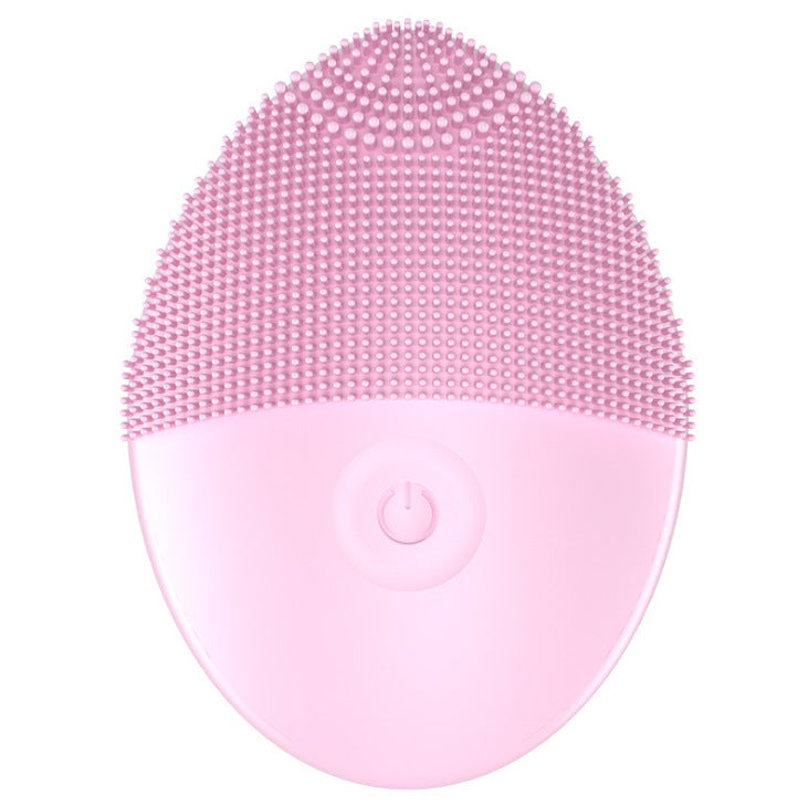 Waterproof Ultrasonic Electric Facial Cleaser with Multiple Gears in Pink Blue or Purple - Zap Dirt Away the Cleanser