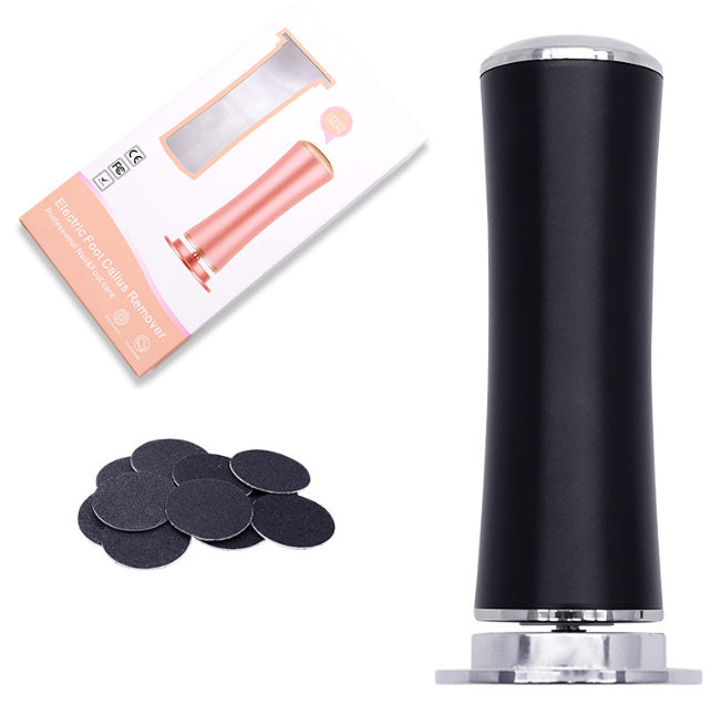 Electric Foot Callus Remover with Rotating Disk for Dead Skin Pedicure - Zap Away electric foot callus remover dead