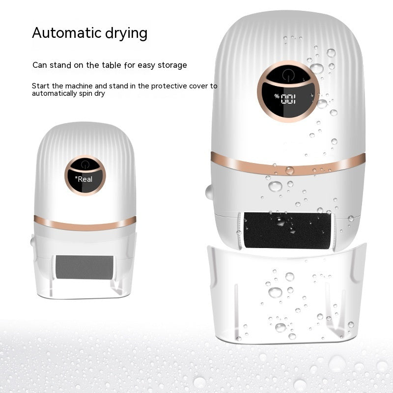 Electric Foot Grinder for Callus Removal and Exfoliating Pedicure Device - Teleplus electric foot grinder exfoliating