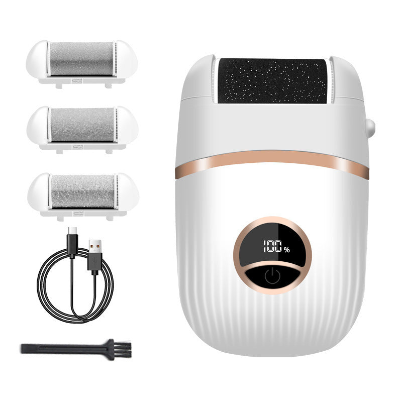 Electric Foot Grinder for Callus Removal and Exfoliating Pedicure Device - Teleplus electric foot grinder exfoliating