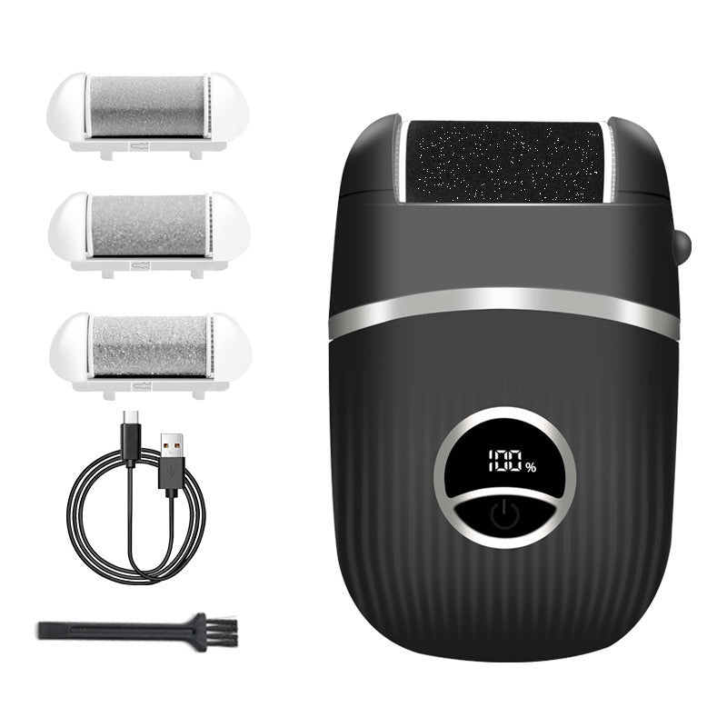 Electric Foot Grinder for Callus Removal and Exfoliating Pedicure Device - Teleplus electric foot grinder exfoliating