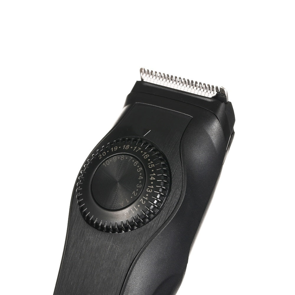 Electric Hair Clipper Cleaning Brush with Adjustable Limit Combs and USB Power - electric hair clipper
