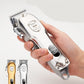 Electric Hair Clipper with Metal LCD Display and Adjustable Cutter Head - Teleplus metal lcd display electric hair