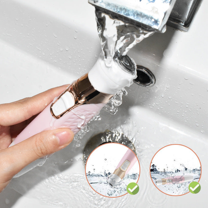 Electric Hair Removal Device USB Shaver for Full Body Cleaning and Bikini Area - Get Smooth with the electric hair