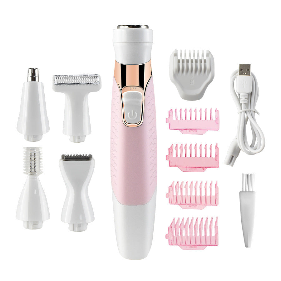 Electric Hair Removal Device USB Shaver for Full Body Cleaning and Bikini Area - Get Smooth with the electric hair