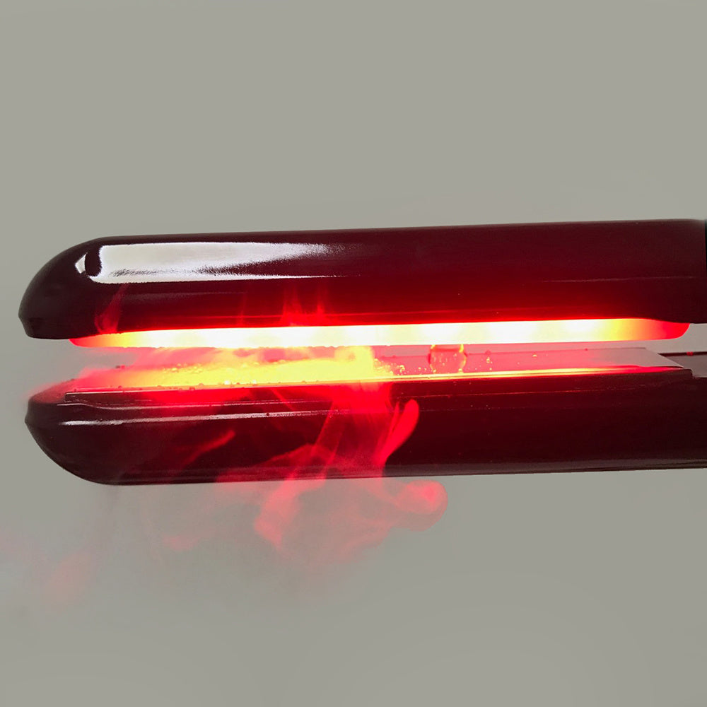 Electric Hair Straightener with Flat Straightening Plate and Temperature Control - Teleplus hair straightener