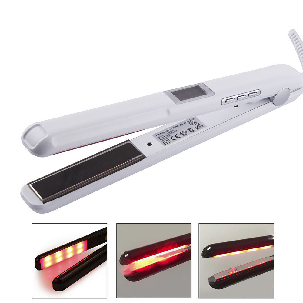 Electric Hair Straightener with Flat Straightening Plate and Temperature Control - Teleplus hair straightener