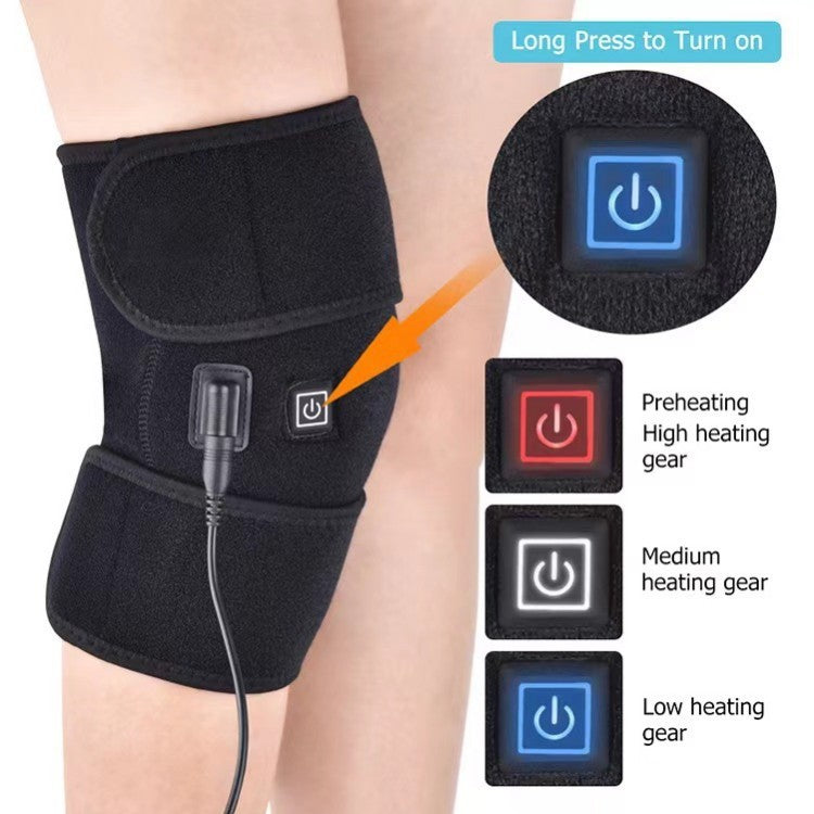 Electric Heating Knee Brace for Physical Therapy and Moxibustion Warmth - Teleplus physical therapy moxibustion warmth