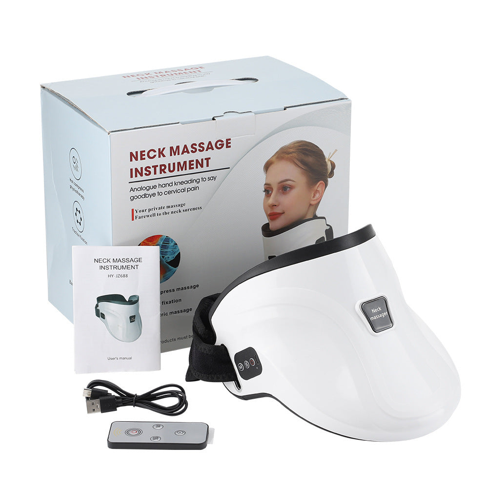 Electric Hot Compress for Neck with Heating and Fixed Traction Function - Teleplus electric hot compress neck fixed