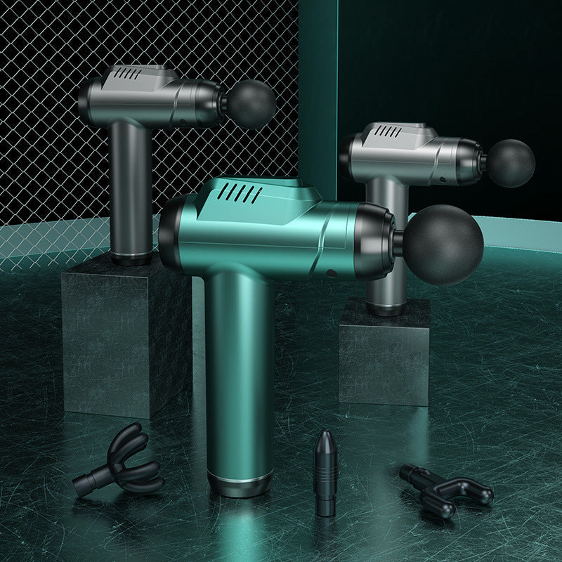 Electric Mini Massage Gun with LCD Screen for Muscle Relaxation - Muscles and Giggles electric mini massage gun muscle