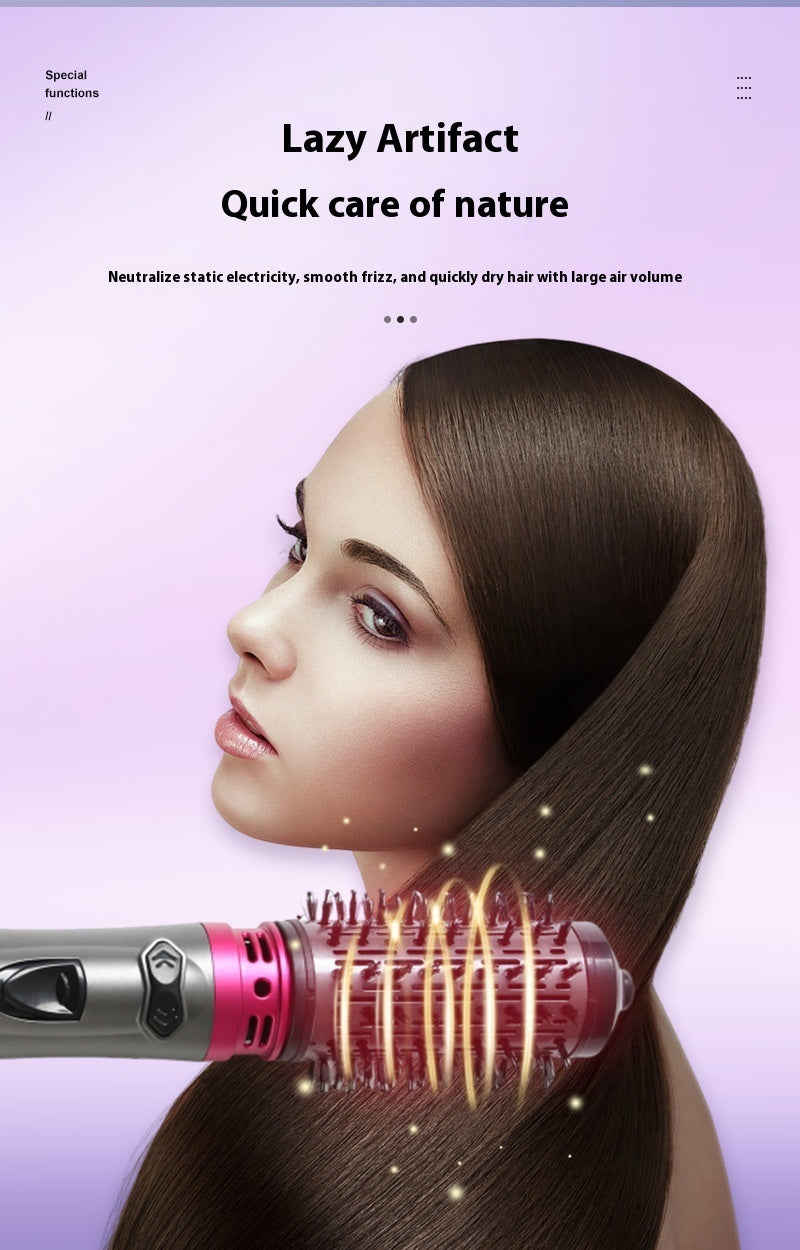 Electric Rotating Hair Curling Comb with Constant Temperature and European Standards - electric rotating hair curling