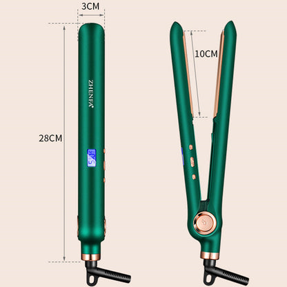 Electric Splint Curling Iron with Temperature Control and Dual-Use Heat Conductor - Teleplus thermostat electric splint
