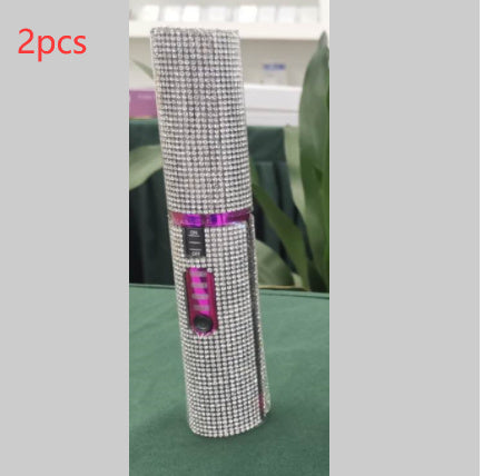 Electric USB Hair Straightening Brush Dual-Use 16MM-20MM Diameter - electric usb hair straightening brush straightener