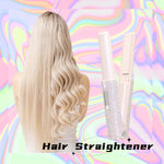 Electric USB Hair Straightening Brush Dual-Use 16MM-20MM Diameter - electric usb hair straightening brush straightener