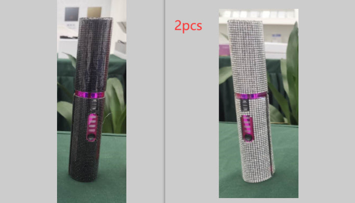 Electric USB Hair Straightening Brush Dual-Use 16MM-20MM Diameter - electric usb hair straightening brush straightener