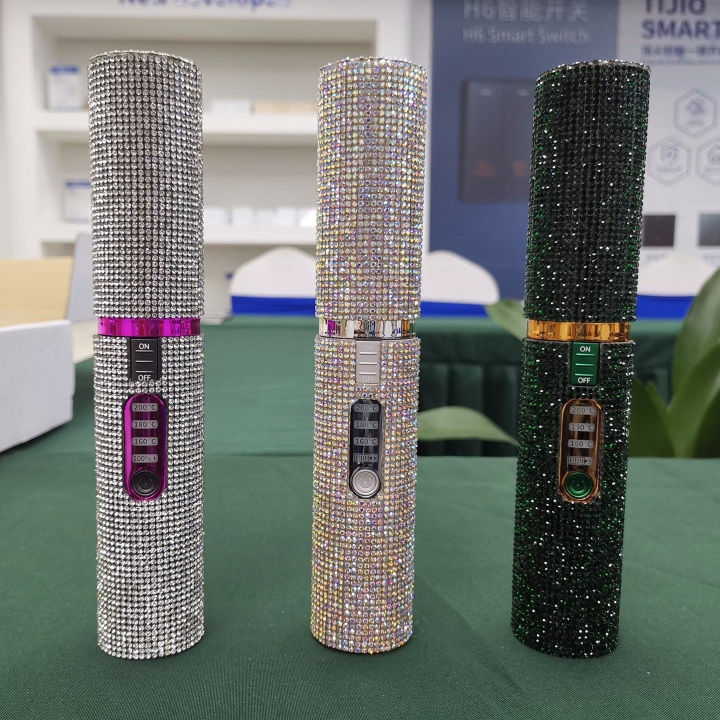 Electric USB Hair Straightening Brush Dual-Use 16MM-20MM Diameter - electric usb hair straightening brush straightener