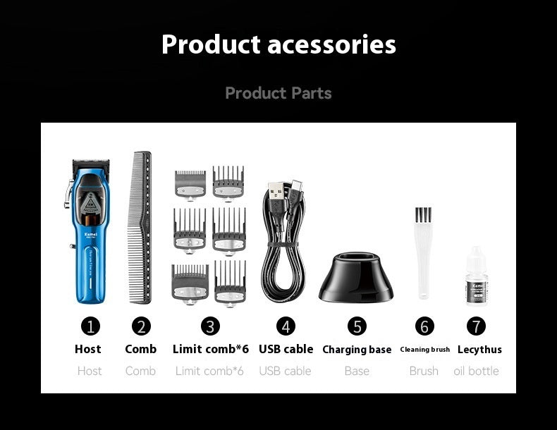 Electrical Hair Cutter with Adjustable Head and USB Fast Charging - Teleplus usb fast charging adjustable cutter head