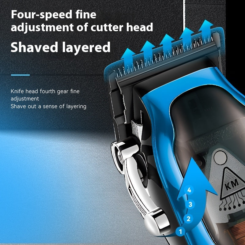 Electrical Hair Cutter with Adjustable Head and USB Fast Charging - Teleplus usb fast charging adjustable cutter head