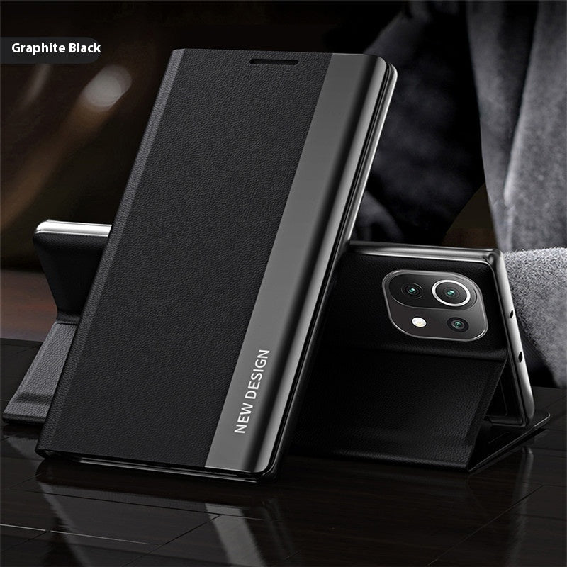 Electroplated Phone Case with Magnetic Bracket Compatible iPhone Models - for phone case electroplated bracket magnetic