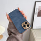 Electroplated Sheepskin Phone Case with Fall Protection for iPhone Xr - electroplated sheepskin phone case fall