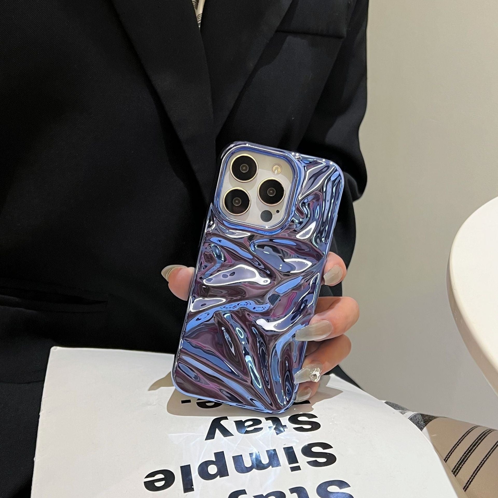 Electroplating Soft Shell Case for iPhone 11 12 Pro Max Anti Drop Fingerprint Teleplus pro max iphone13 iphone14