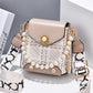 Elegant Crossbody Bag with Pearl Pendant Perfect as a Cute Princess Wallet or Classic - for cute princess wallet