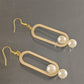 Gold Electroplated Alloy Earrings for Women in United States CHF Fashion - So Elegant They Should Have Their Own Runway