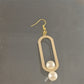 Elegant Fashion Metal Earrings Pearl Simple - Earrings So Elegant They Should Have Their Own Runway