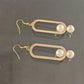 Elegant Fashion Metal Earrings Pearl Simple - Earrings So Elegant They Should Have Their Own Runway