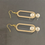 Gold Electroplated Alloy Earrings for Women in United States CHF Fashion - So Elegant They Should Have Their Own Runway