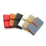 Elegant Leather Wallets for Men in Multiple Colors USD CHF Compatible - Chic Light Yellow and Golden Brown Styles