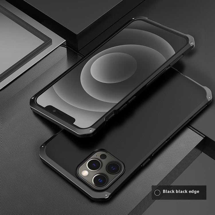 Elegant Phone Case with Silver Edge and Gold Options - silver edge gold blue phone case