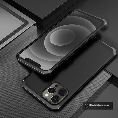 Elegant Phone Case with Silver Edge and Gold Options - silver edge gold blue phone case