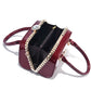 Elegant Small Bag Portable Crossbody Fashion with Sandwich Pocket and Zipper - elegant small bag portable crossbody