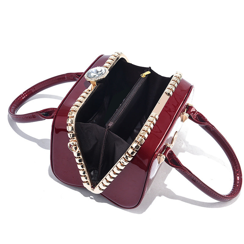 Elegant Small Bag Portable Crossbody Fashion with Sandwich Pocket and Zipper - elegant small bag portable crossbody