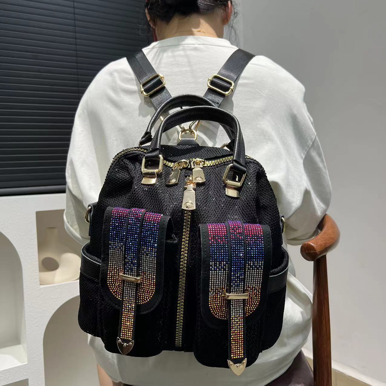 Elegant Womens Handbag with Silver Nylon Packing for United States Buyers - Teleplus US united states chf elegant