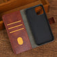 Embossed Flip Business Card Wallet Protective Cover - Stylish Wallet That Protects Your Business Cards & Ego