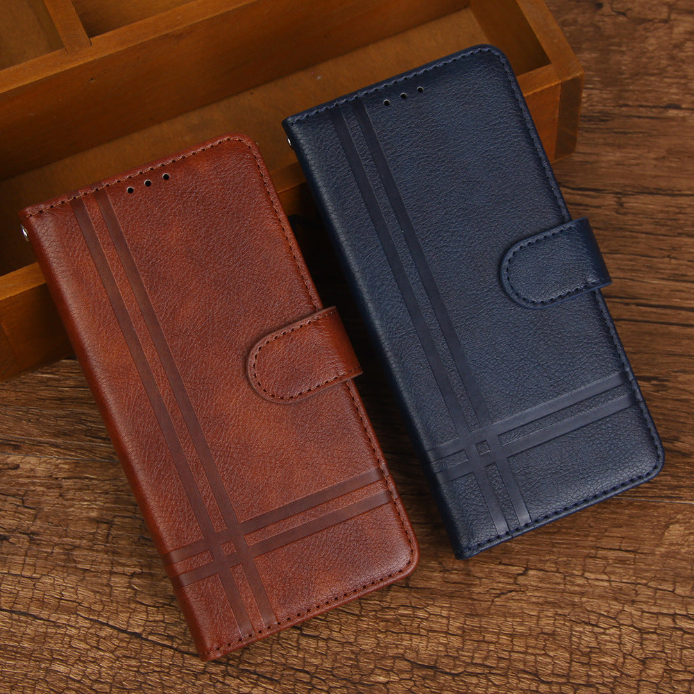 Embossed Flip Business Card Wallet Protective Cover - Stylish Wallet That Protects Your Business Cards & Ego